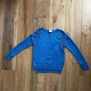 Wrap London blue cotton sweater